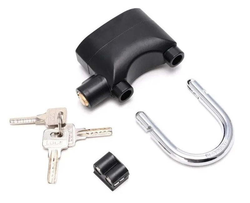 🔒 Candado con Alarma para Motos, Bicicletas y Hogar
