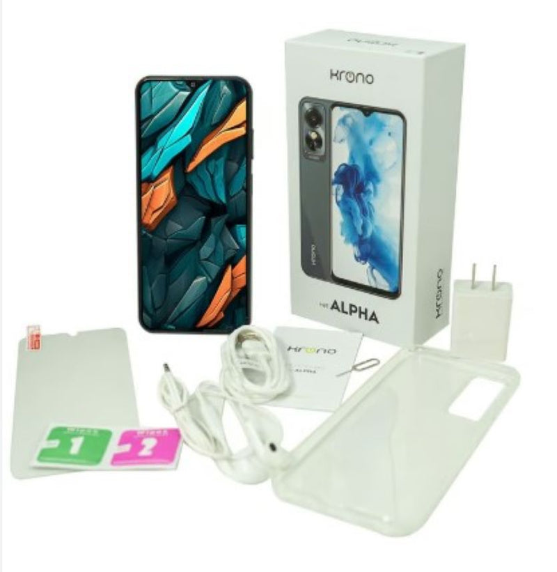 Smartphone Krono Net Alpha – 128GB / 8GB RAM / Android 13 / Pantalla 6.8”